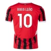 AC Milan Rafa Leao #10 Jalkapallo Pelipaidat 2024-25 Kotipaita Miesten