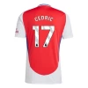 Arsenal FC Cedric #17 Jalkapallo Pelipaidat 2024-25 Kotipaita Miesten