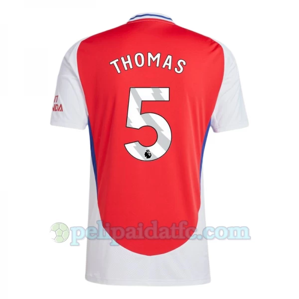 Arsenal FC Thomas #5 Jalkapallo Pelipaidat 2024-25 Kotipaita Miesten