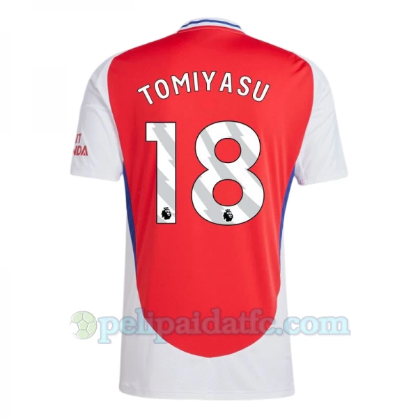 Arsenal FC Tomiyasu #18 Jalkapallo Pelipaidat 2024-25 Kotipaita Miesten