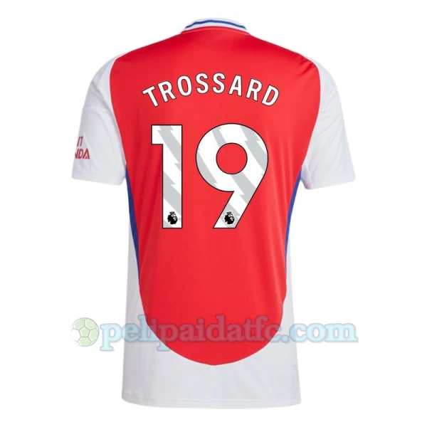 Arsenal FC Trossard #19 Jalkapallo Pelipaidat 2024-25 Kotipaita Miesten