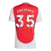 Arsenal FC Zinchenko #35 Jalkapallo Pelipaidat 2024-25 Kotipaita Miesten