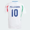 Bastoni #23 Italia Jalkapallo Pelipaidat EM 2024 Vieraspaita Miesten