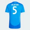 Calafiori Calafiori #5 Italia Jalkapallo Pelipaidat EM 2024 Kotipaita Miesten