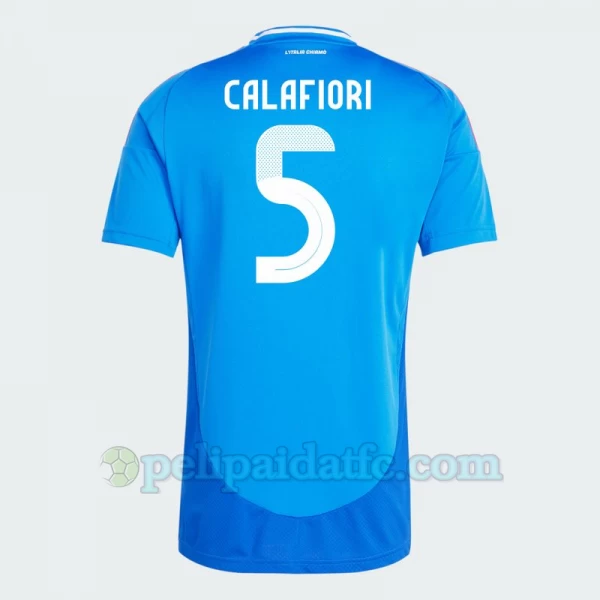 Calafiori Calafiori #5 Italia Jalkapallo Pelipaidat EM 2024 Kotipaita Miesten