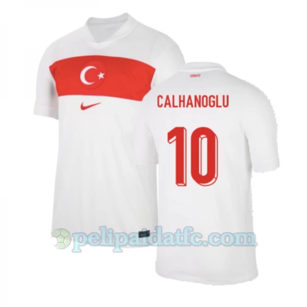 Calhanoglu #10 Turkki Jalkapallo Pelipaidat EM 2024 Kotipaita Miesten