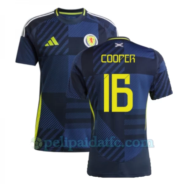 Cooper #16 Skotlanti Jalkapallo Pelipaidat EM 2024 Kotipaita Miesten