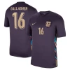 Gallagher #16 Englanti Jalkapallo Pelipaidat EM 2024 Vieraspaita Miesten