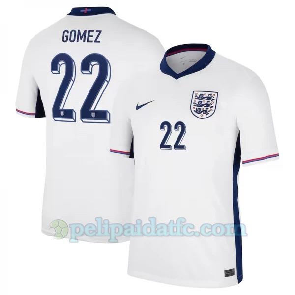 Gomez #22 Englanti Jalkapallo Pelipaidat EM 2024 Kotipaita Miesten
