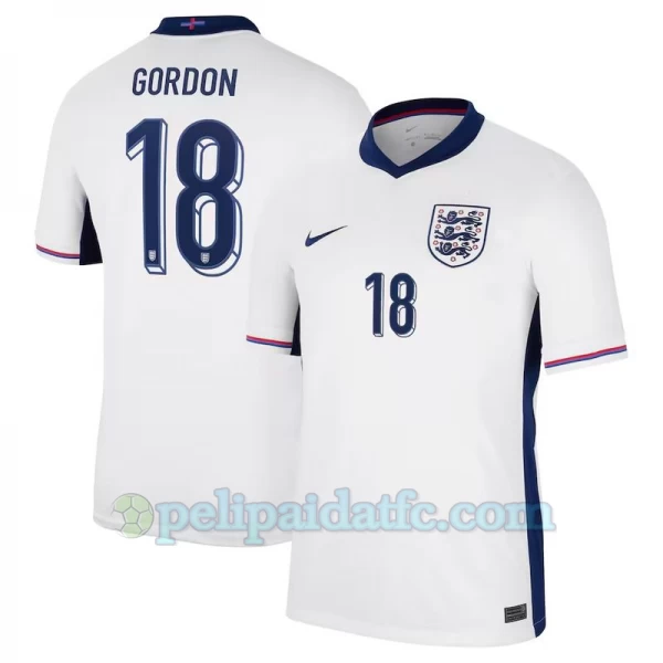 Gordon #18 Englanti Jalkapallo Pelipaidat EM 2024 Kotipaita Miesten