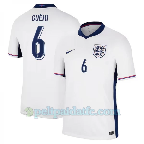 Guehi #6 Englanti Jalkapallo Pelipaidat EM 2024 Kotipaita Miesten
