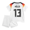 Lasten Thomas Müller #13 Saksa Jalkapallo Pelipaidat EM 2024 Kotipaita (+ Lyhyet Housut)