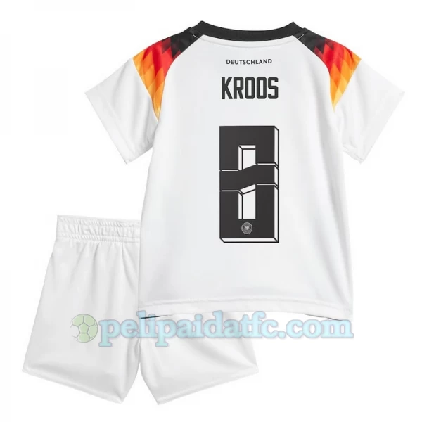 Lasten Toni Kroos #8 Saksa Jalkapallo Pelipaidat EM 2024 Kotipaita (+ Lyhyet Housut)