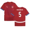 Maksimovic #5 Serbia Jalkapallo Pelipaidat EM 2024 Kotipaita Miesten