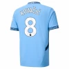Manchester City Kovacic #8 Jalkapallo Pelipaidat 2024-25 Kotipaita Miesten