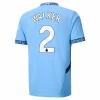 Manchester City Kyle Walker #2 Jalkapallo Pelipaidat 2024-25 Kotipaita Miesten