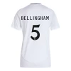Naisten Real Madrid Jude Bellingham #5 Jalkapallo Pelipaidat 2024-25 Kotipaita