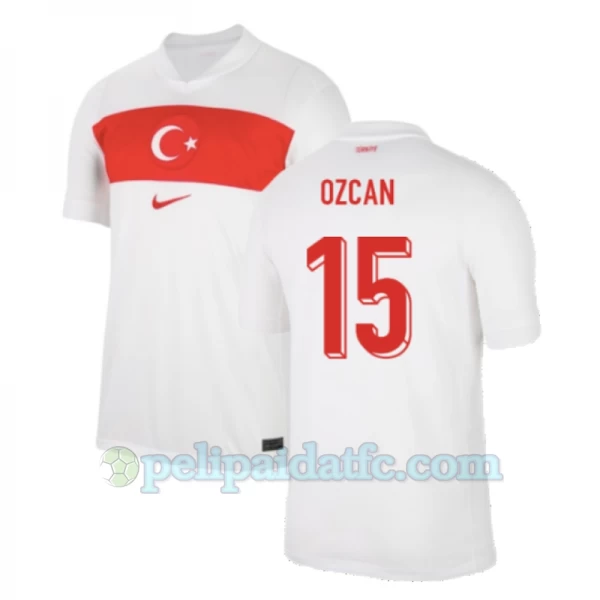 Ozcan #15 Turkki Jalkapallo Pelipaidat EM 2024 Kotipaita Miesten