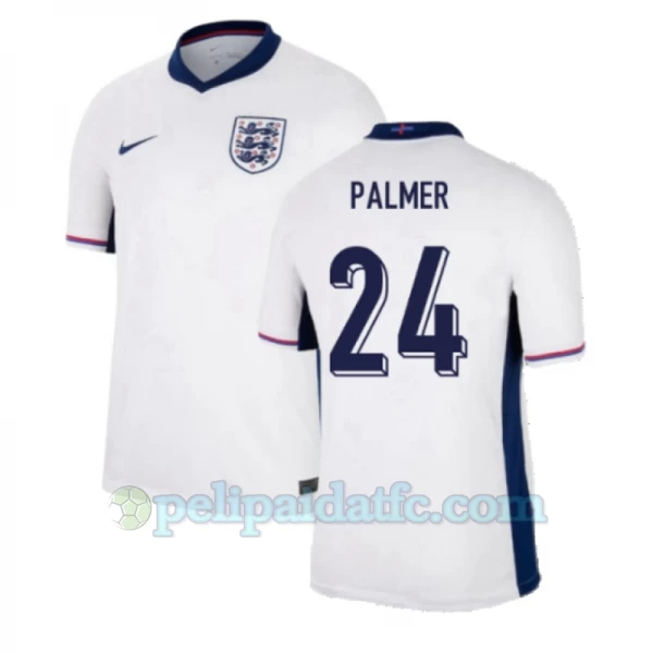 Palmer #24 Englanti Jalkapallo Pelipaidat EM 2024 Kotipaita Miesten