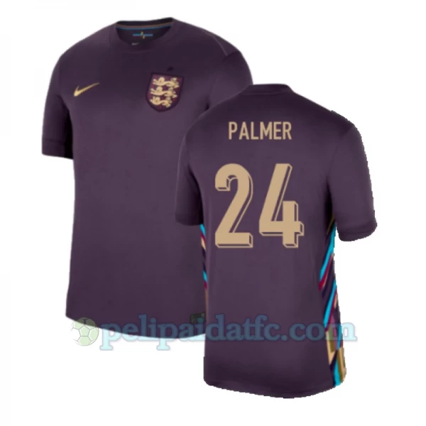 Palmer #24 Englanti Jalkapallo Pelipaidat EM 2024 Vieraspaita Miesten