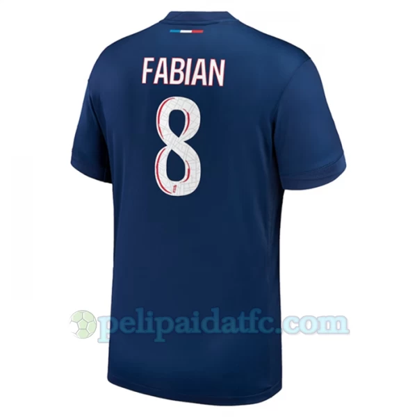 Paris Saint-Germain PSG Fabian #8 Jalkapallo Pelipaidat 2024-25 Kotipaita Miesten