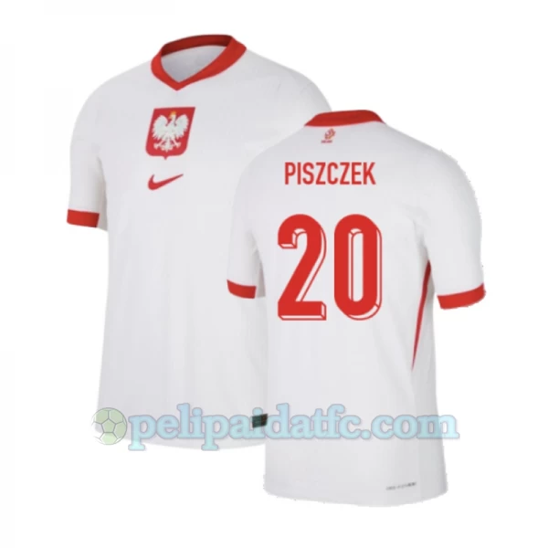Piszczek #20 Puola Jalkapallo Pelipaidat EM 2024 Kotipaita Miesten