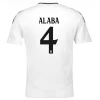 Real Madrid David Alaba #4 Jalkapallo Pelipaidat 2024-25 Kotipaita Miesten