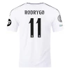 Real Madrid Rodrygo #11 Jalkapallo Pelipaidat 2024-25 HP Kotipaita Miesten