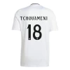 Real Madrid Tchouameni #18 Jalkapallo Pelipaidat 2024-25 Kotipaita Miesten