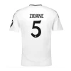 Real Madrid Zinédine Zidane #5 Jalkapallo Pelipaidat 2024-25 HP Kotipaita Miesten