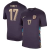 Toney #17 Englanti Jalkapallo Pelipaidat EM 2024 Vieraspaita Miesten