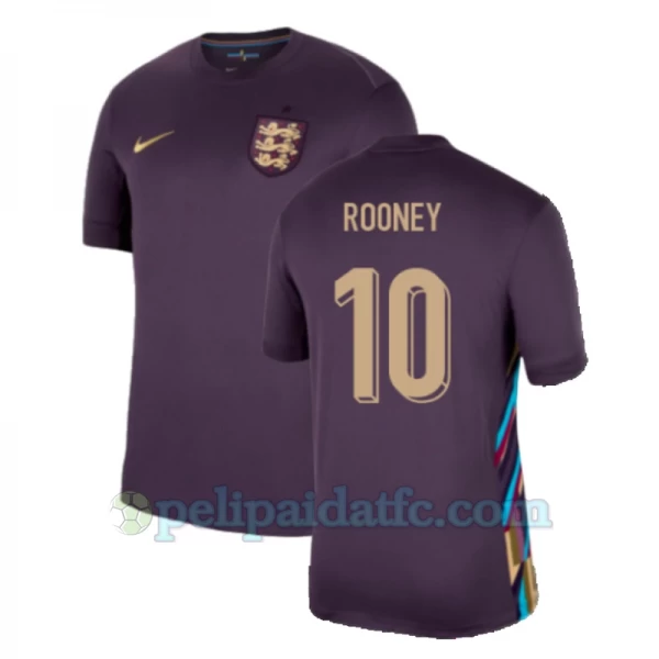 Wayne Rooney #10 Englanti Jalkapallo Pelipaidat EM 2024 Vieraspaita Miesten