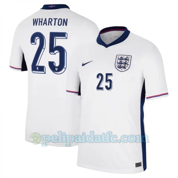 Wharton #25 Englanti Jalkapallo Pelipaidat EM 2024 Kotipaita Miesten